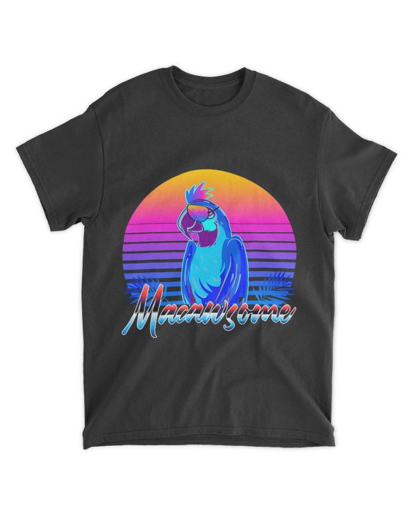 Macawsome Shirt Macaw Costume Parrot Shirts for Men Women