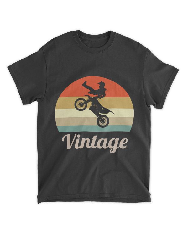 Motocross Dirt Bike Biker Motorcycle Racing Vintage Retro