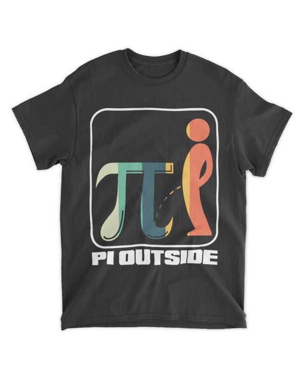 Funny Pi Outside 2Math Science 2Mathematics Symbol Pi