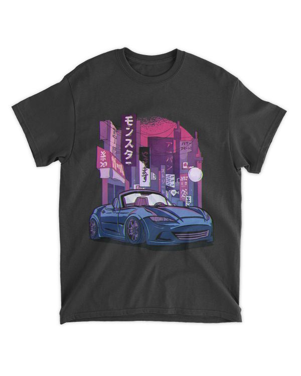 Vintage Japanese Drift Car Streetwear Retro Drifting Racecar 214