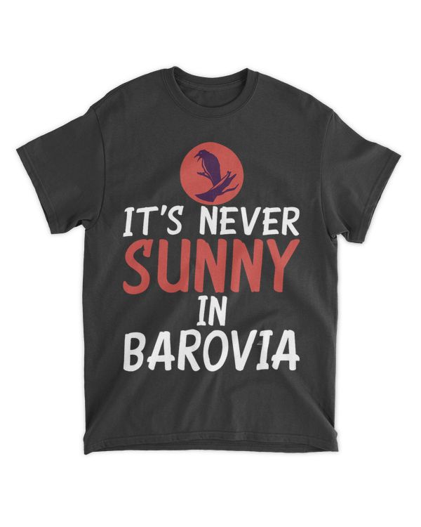 ItS Never Sunny In Barovia Raven Crow Black Bird