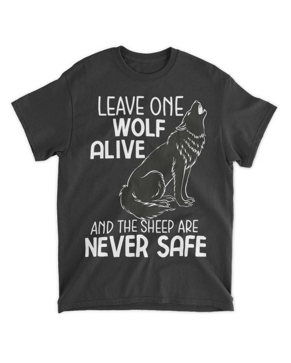 MensLeave One WolfAlive and theSheep Are Never Safegifts