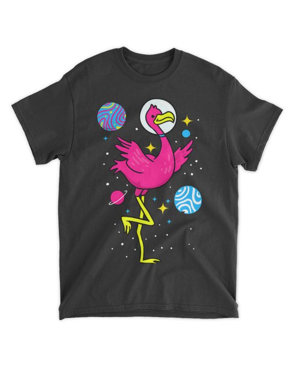 Pan Pride Flamingo In Space Pansexual