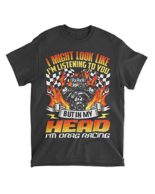 Funny Drag Racing Lover Race Fan