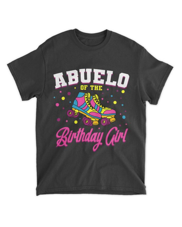 Abuelo of the Birthday Girl Roller Skates Bday Skating Party