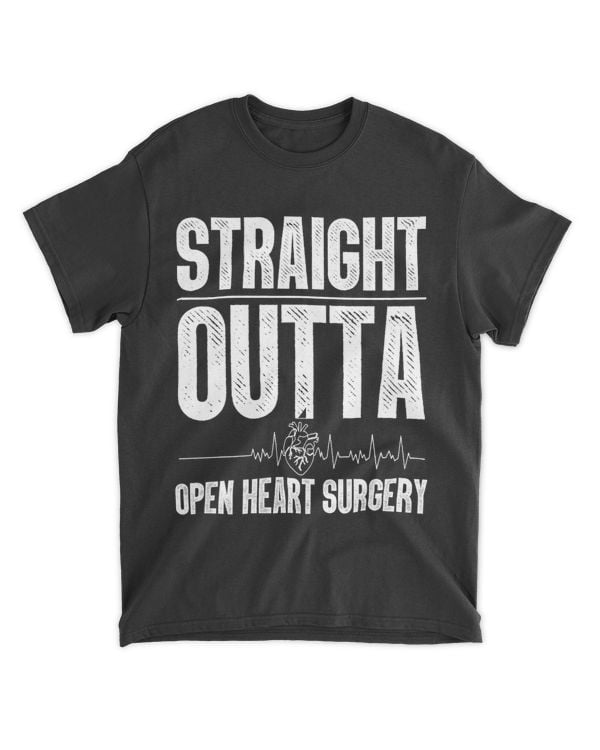 Funny Open Heart Surgery Art For Heart Patient Men Women