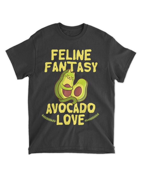 Avocado Cat Lover Avocato Vegan Feline Kitty Animal Lover 27