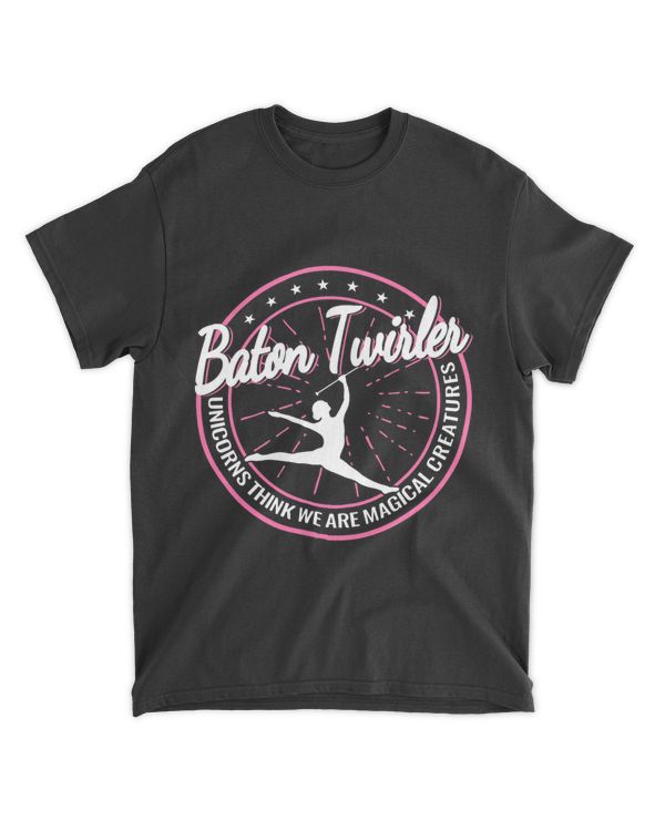 Baton Twirling and Unicorns for women girls Baton Twirler