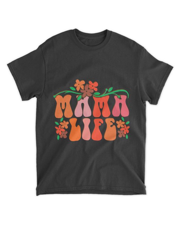 Groovy mama Stay groovy Mothers day. Retro vintage flower 9
