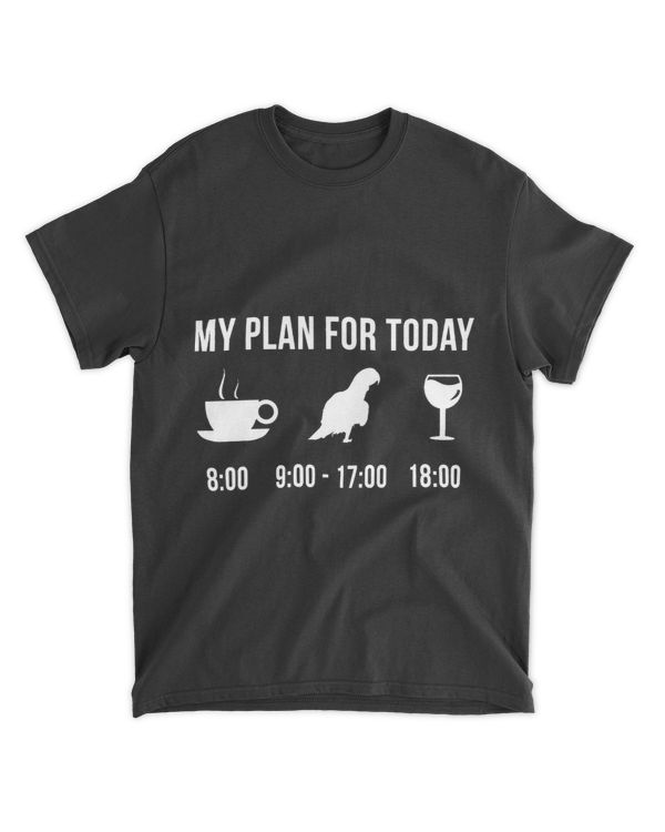 Funny Cute Macaw Pet Bird Keeping My Plan For Today