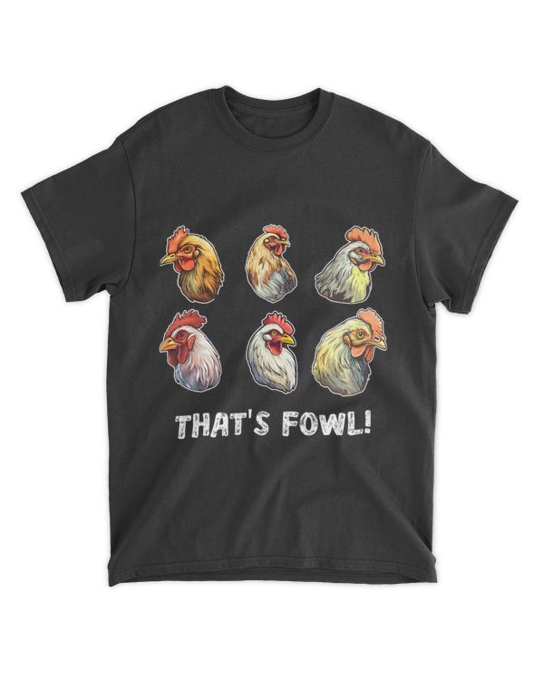 Thats Fowl Funny Flock of Chicken