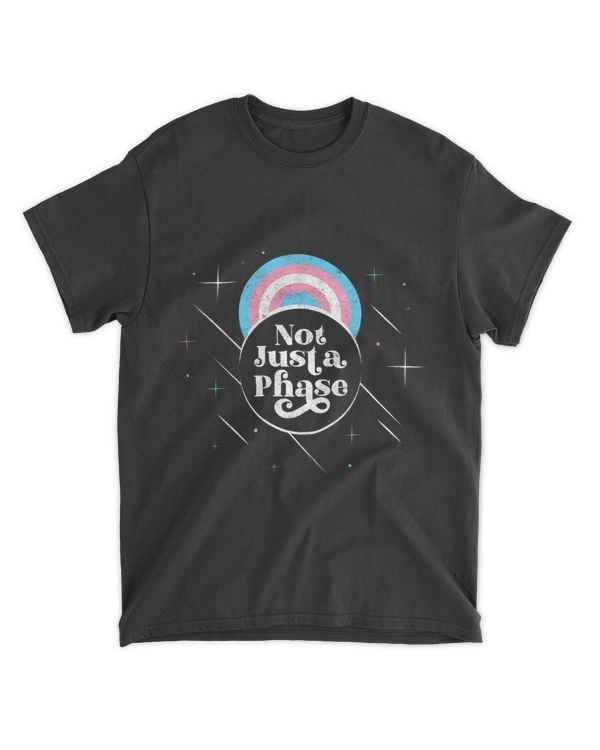 LGBT Pride Not just a phase Moon LGBT Trans Pride Transgender Eclipse
