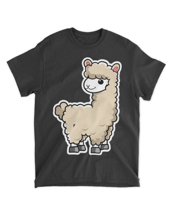 Llama Lover Funny Sticker Llama Alpaca Boy Girl Kids