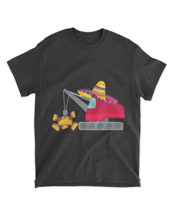 Cinco De Mayo Funny Sombrero Crane Shirt Tacos Fiesta Party
