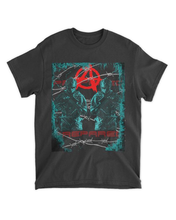 Mens Sniper Soldier Military German Army Anarchy Design