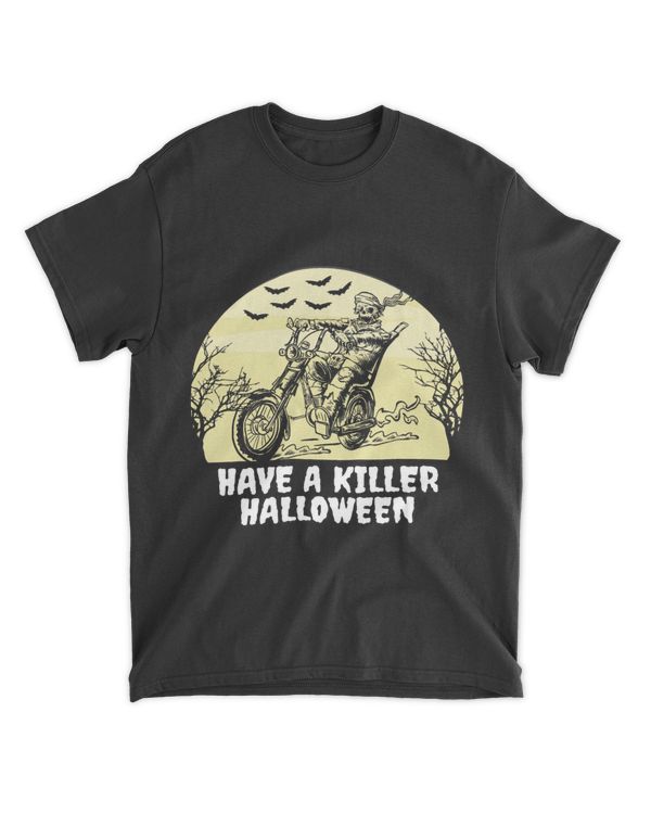 Have A Killer Halloween Motorcycle Racing Bike Riding Lover