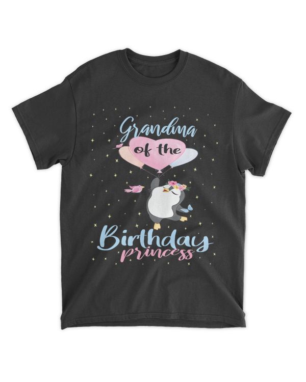 Grandma Of The Birthday Princess Penguin Girls Bday Party