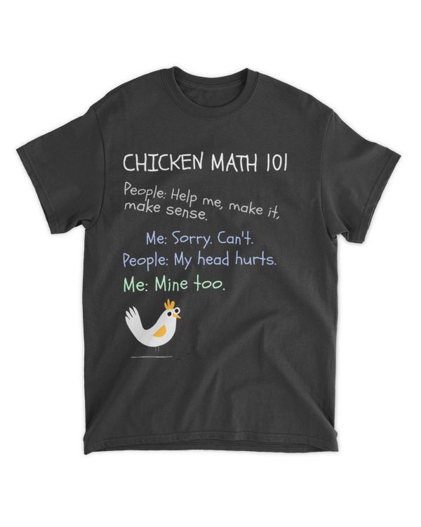Funny Chicken Math 101 Make it Make Sense