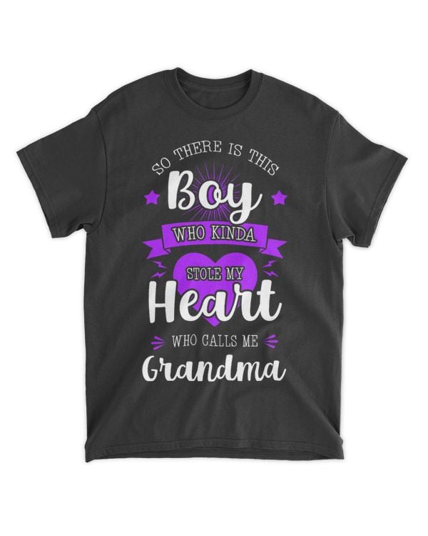 Grandma This Boy Who Stole My Heart Grandparents Day.
