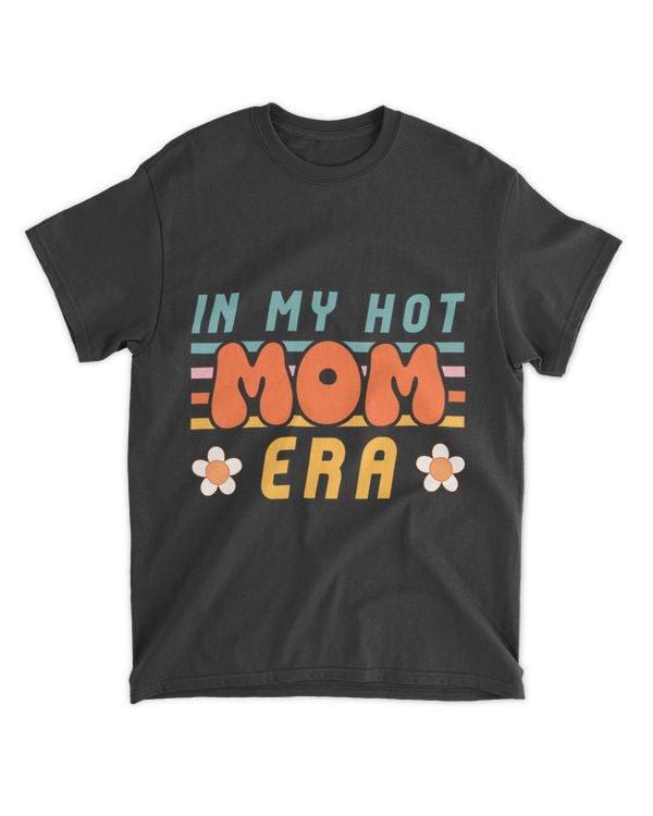 Groovy In My Hot Mom Era Funny Mothers Day Baby Announcement