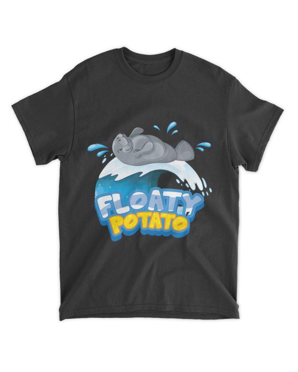 Cute Manatee Save the Floaty Potatoes