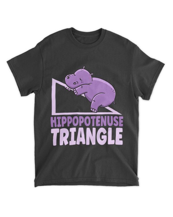 Hippopotenuse Angle Hippopotamus Math Lover Mathematic
