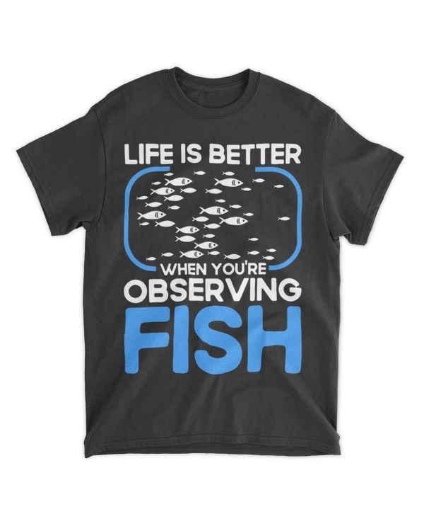 Marine Biologist Life Is Better When Observing Fish