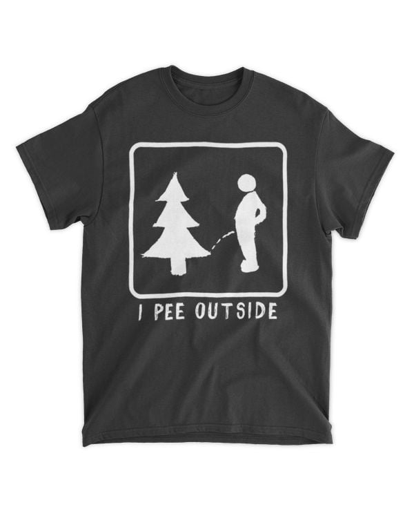 pee outside