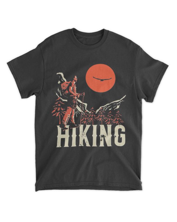Hiking adventure wild vintage style national park Essential T-Shirt