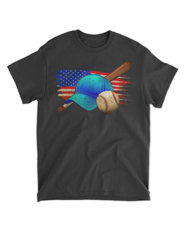 BASEBALL AMERICAN FLAG VINTAGE Matching Softball baseball mom dad coach catcher birthday fathers day mothers day gift 28e199