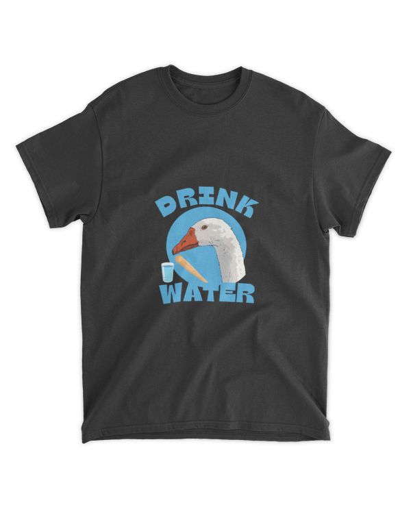 Boire de l'eau Oie T-shirt classique