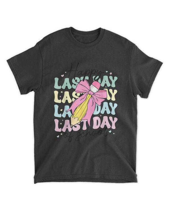 Happy Last Day Of School Coquette Bow End Of School Year