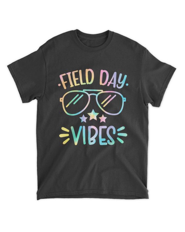 Field Day Vibes Tie Dye For Teacher Kids Field Day 2025