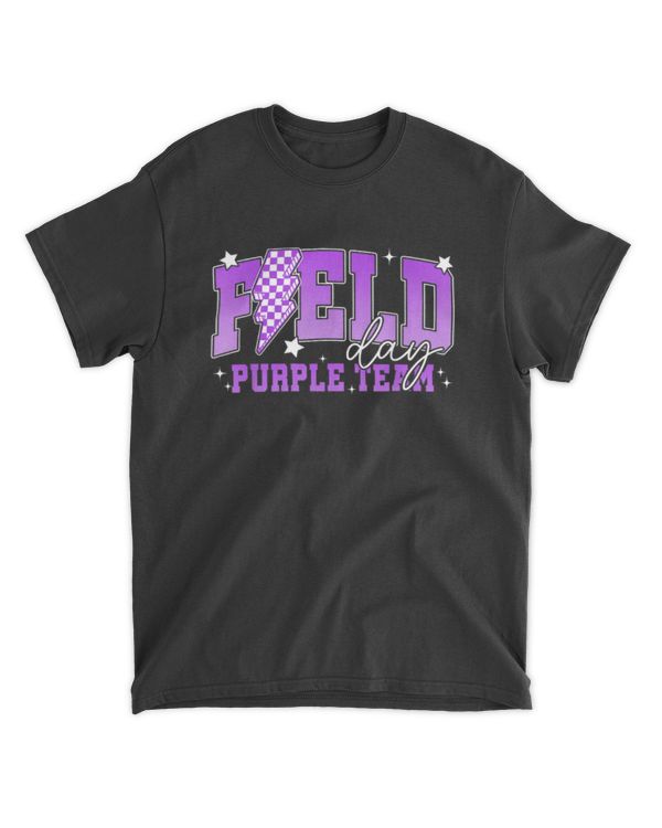 Field Day 2025 Purple Team Field Trip Color Team Teacher Kid