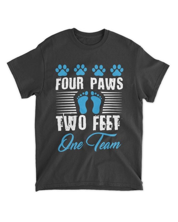 Four paws - Two Feet- One Team