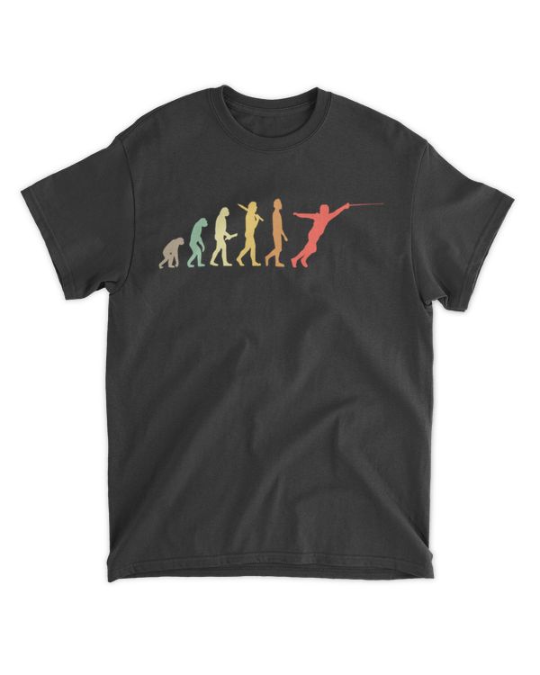 Retro Vintage Fencing Evolution