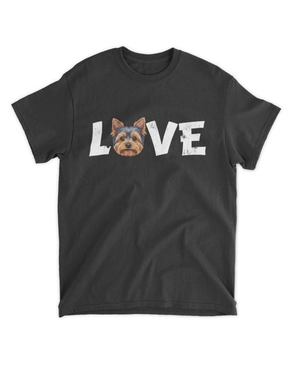 Dog Mom Dog Dad Owner Yorkie Lovers Gift Tee T-Shirt