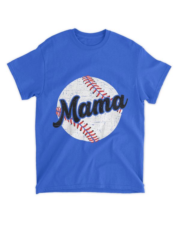Baseball Mama Cute Little League Mom Mother's day T-Shirt