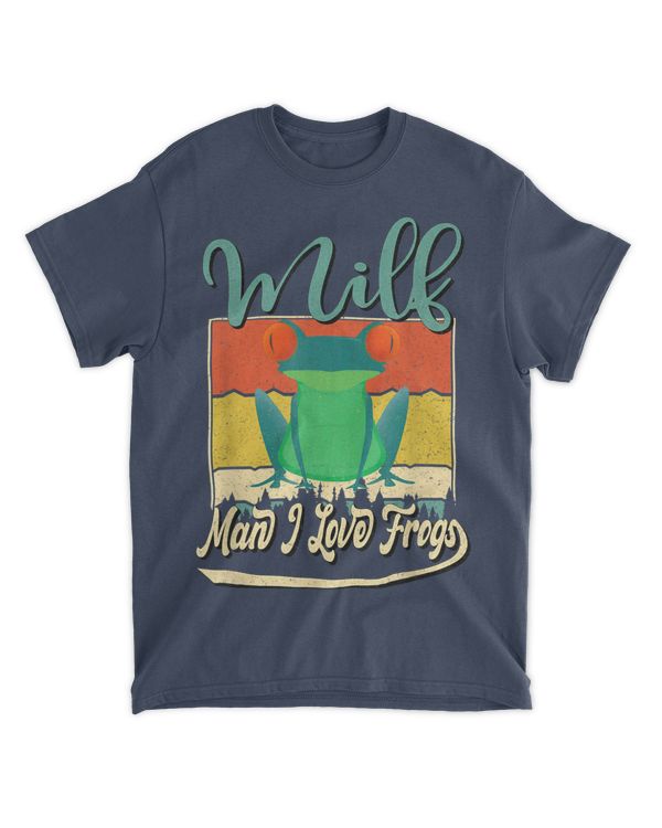 Mens Milf Man I Love Frogs T-Shirt