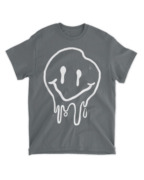 Cool Melting Smiling Face Emojicon I Melting Smile T-shirt