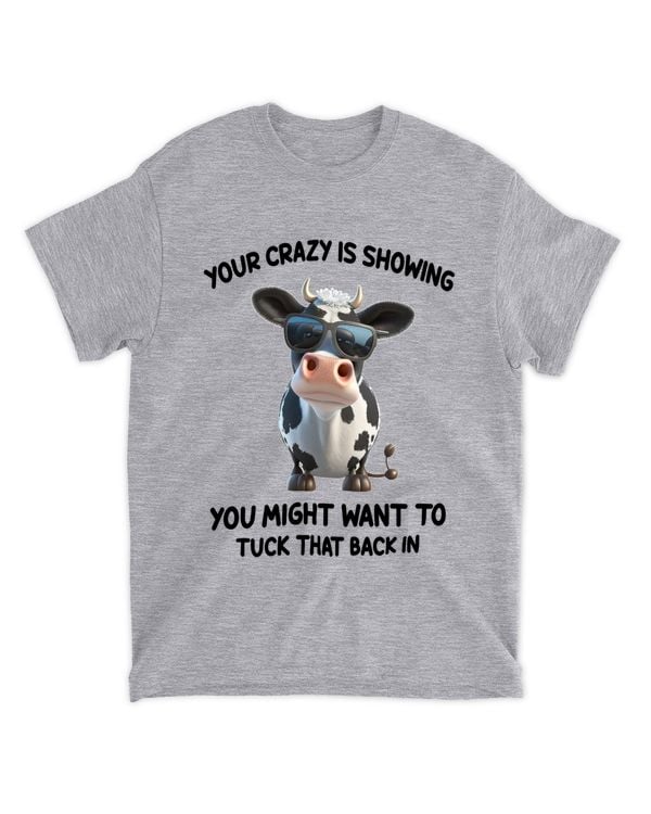 Cow Your Crazy Is Showing