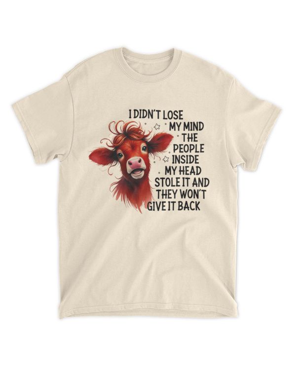 I didn't lose my mind the people