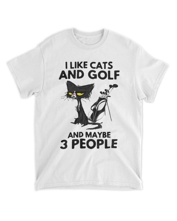 I Like cats and golf and maybe 3 people