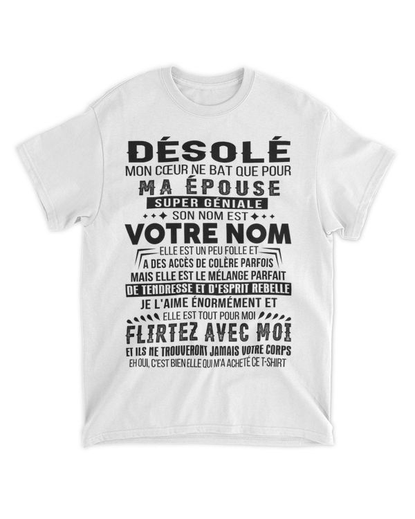 FR - MON CŒUR NE BAT QUE POUR kt2202324