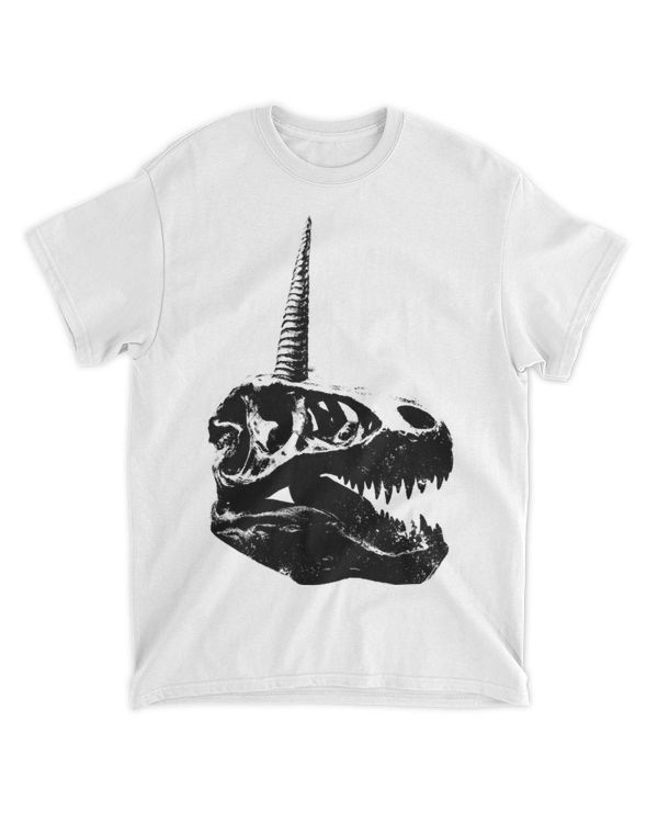 T Rex Unicorn Skull Fantasy Creature