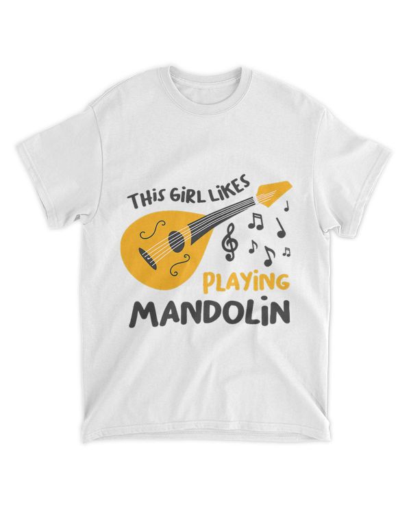 Girl Likes Mandolin Bluegrass Musician Music