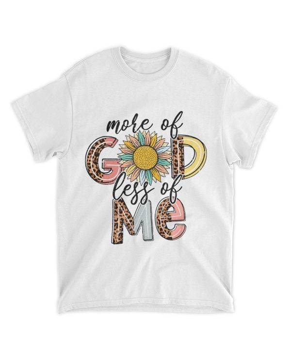 Leopard Sunflower More Of God Less Of Me Christian Religious