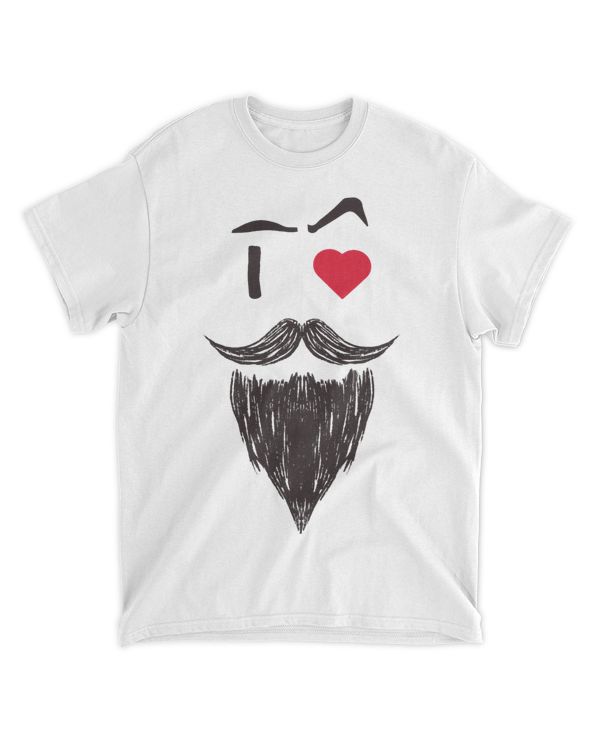 Mens Hair Men Facial Barber Moustache Goatee Fun Cute