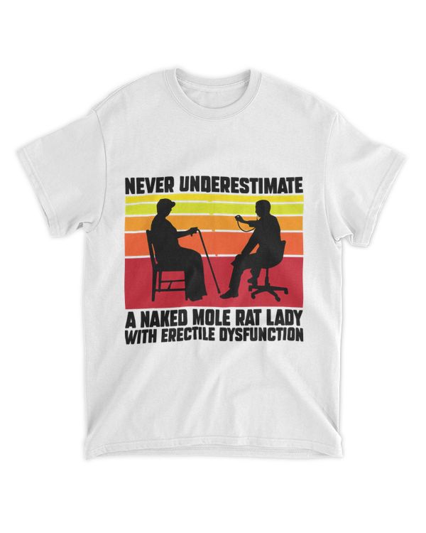 Naked Mole Rat Lady Cringe Sarcastic Weird Funny Stupid Dumb
