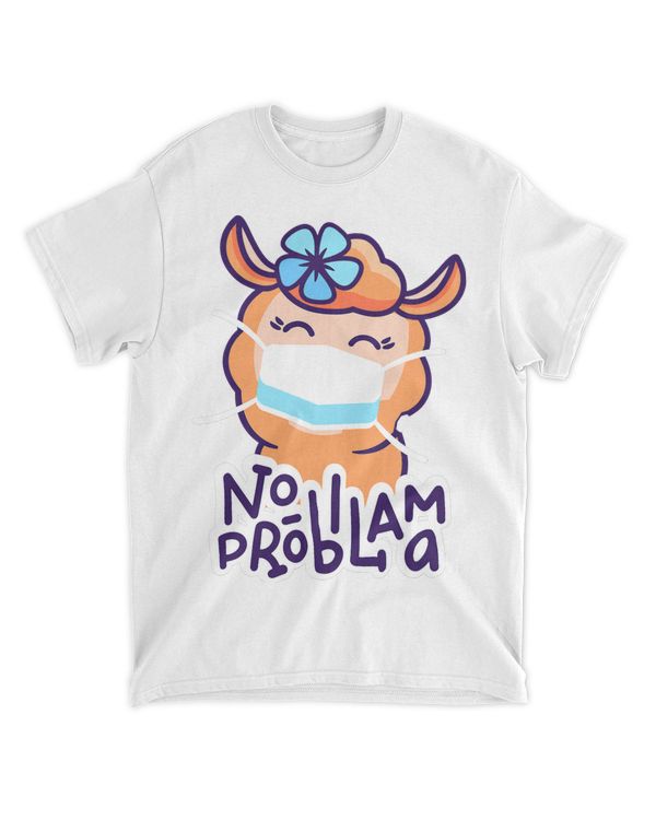 No Probllama Llama Problem Animal Cute Art